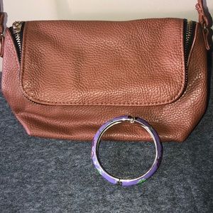 Over the Shoulder Bag and Bracelet Bundle